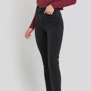 Recycled Zip Detail Ankle Skinny Jeans Size 38 (EU)